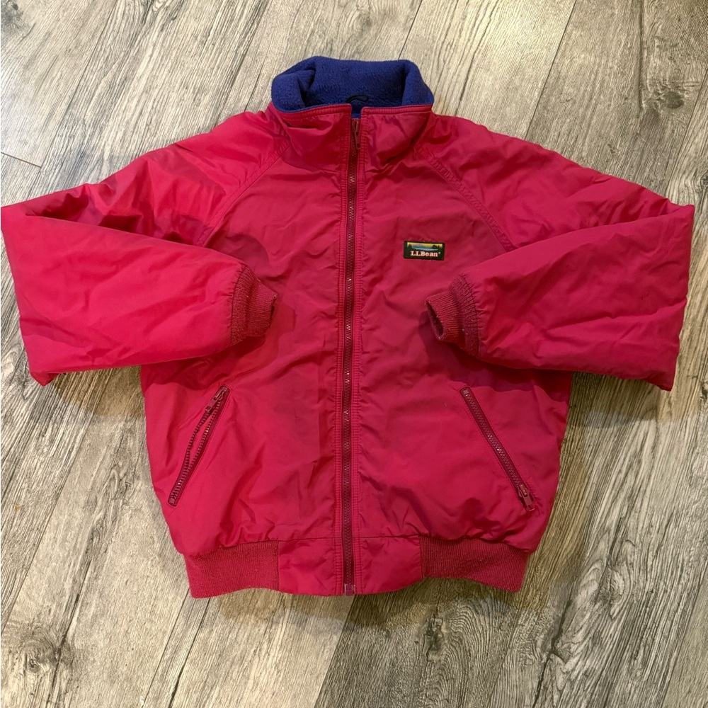 Vintage l.l. Bean women’s warm up bomber jacket usa